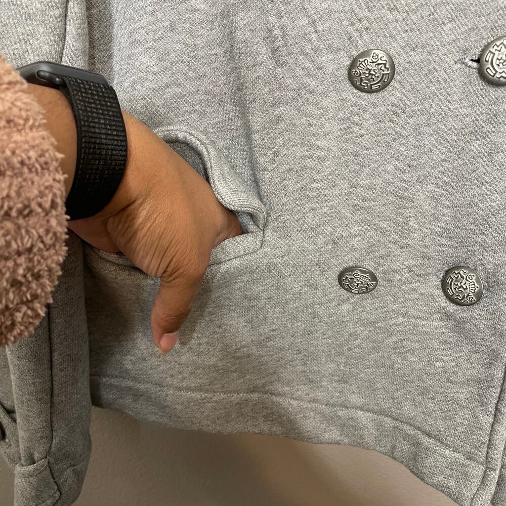 Gap Double Breasted Button Closure Jacket Xxl - image 6